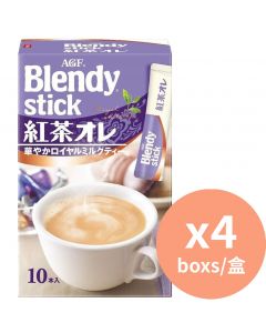 AGF Blendy Stick 阿薩姆紅茶皇家奶茶沖劑 [日本進口] 100g x4盒