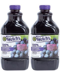 Welch's 100% 提子汁 純提子汁64安士 [美國商品] 1.89L x 2瓶