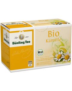 Bünting Tee Organic Chamomile Tea 有機茶 洋甘菊茶包 [德國進口] 20包x1.5g / 盒