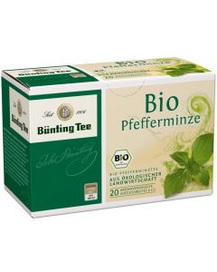 Bünting Tee Organic Mint Tea 有機茶 薄荷茶包 [德國進口] 20包x2g / 盒