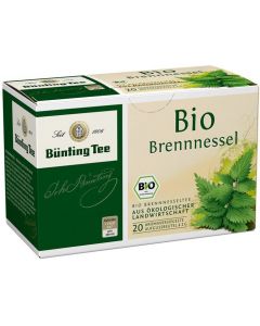 Bünting Tee Organic Nettles 有機茶 蕁麻茶包 [德國進口] 20包x2g / 盒