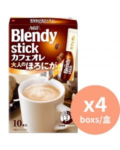 AGF Blendy Stick 牛奶咖啡沖劑 [日本進口] 90g x4盒 深度烘焙
