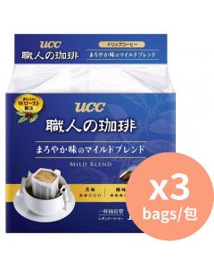 UCC Milk Blend 即沖咖啡 掛耳滴濾 [日本進口] 126g x3 藍色