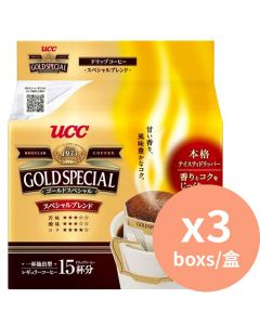 UCC Gold Special 咖啡 [日本進口] 120g x2 原味 掛耳特濃咖啡