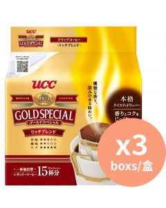UCC Gold Special 咖啡 [日本進口] 120g x2 濃鬱味 掛耳特濃咖啡
