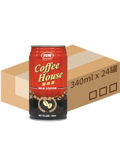 Four Seas 咖啡屋牛奶咖啡 [原箱] 340ml x24罐