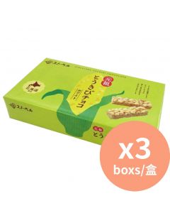 Snowbell 北海道白朱古力粟米米通 [日本進口] 16條裝 x3盒 甜而不膩
