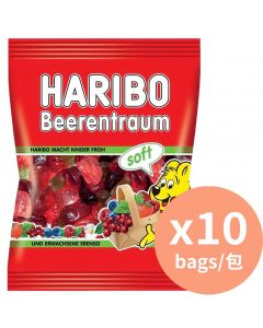 Haribo 雜莓橡皮糖 [德國進口] 100gx10包