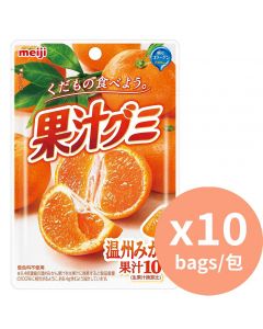 MEIJI 蜜柑橡皮糖 [日本進口] 51gx10包