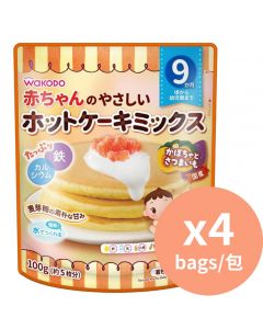 和光堂 班戟粉 南瓜蕃薯味 [日本進口] 100g x4包 不含色素防腐劑