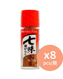House 七味紅椒粉 [日本進口] 18g x8個