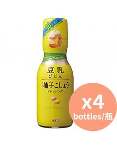 SHODA 柚子胡椒沙律醬 [日本進口] 200mlx4瓶