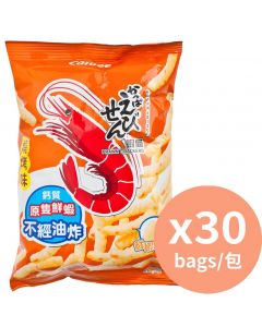 Calbee 蝦條BBQ味 [香港薯片] 40g x 30包