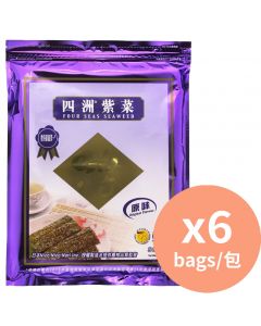 Four Seas 紫菜50束原味 [新鮮好味] 37.5g x6包