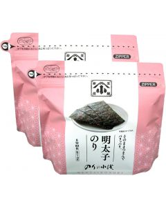 Nori no Koasa 佐賀有明紫菜 [日本進口] 明太子味 80片裝 x2