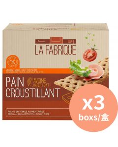 La Fabrique 無麩質燕麥餅乾 曲奇 [瑞士進口] 230克/3盒