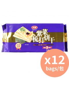 四洲 紫菜梳打餅 [香港品牌] 200gx12包