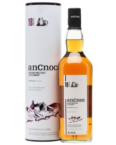 anCnoc 安努克18年單一麥芽威士忌 700ml 多層次 蜂蜜 香料 雲呢拿、檸檬、醋栗、無花果