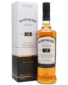 Bowmore 12年單一純麥威士忌 [後味變化微妙且悠長] 700ml 連續三年獲英女皇頒與「優良出口商大獎」