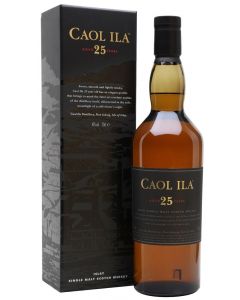 Caol Ila 25年 單一純麥威士忌 [合麥芽甜] 700ml 珍藏系列 屢獲獎項