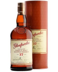 Glenfarclas 17年單一純麥威士忌 [強烈且充滿著香氣] 700ml 百年品牌 產自威士忌之鄉