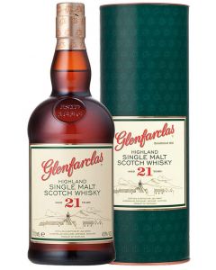 Glenfarclas 21年單一純麥威士忌 [悠長而辛辣又甜] 700ml 百年品牌 產自威士忌之鄉