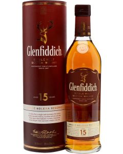 Glenfiddich 15年單一純麥威士忌 [結合果香] 700ml 國際葡萄酒烈酒賽 (IWSC) 同級最佳金獎