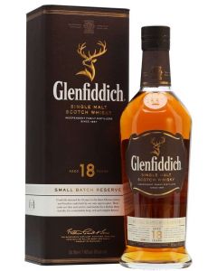 Glenfiddich 18年單一純麥威士忌 [柔和青蘋果香氣] 750ml 國際葡萄酒烈酒賽 (IWSC) 金獎