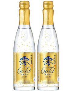 Takara 澪Mio Gold 金箔氣泡清酒 5%酒精 [日本進口] 300mlx2瓶