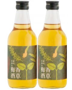 Hamada 紀州石神の梅酒 香草梅酒 [日本進口] 300ml x2瓶 使用特別栽培完熟紀州南高梅