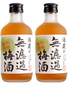 Nakano Shuzou 國盛無濾過梅酒 [日本進口] 300ml x2瓶 100%日本本土梅使用