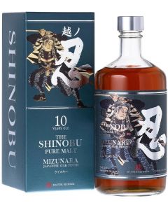 Shinobu 忍 10年 日本單一純麥威士忌 700ml 日本珍貴水楢桶熟成