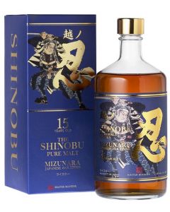 Shinobu 忍 15年 日本純麥威士忌 700ml 日本珍貴水楢桶熟成
