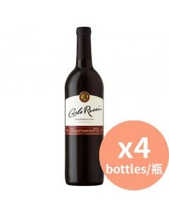 Carlo Rossi 紅酒 紅葡萄酒 [美國進口] 750ml 四枝裝