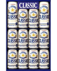 Sapporo Classic 啤酒禮品套裝 禮盒 [日本進口] CS3D