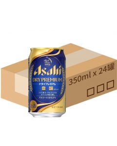 Asahi Dry Premium豐釀啤酒 [日本進口] 350ml x24 多種啤酒花融合