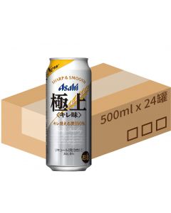 Asahi Sharp Smooth 極上啤酒 [日本進口] 500ml x24罐 使用100％小麥