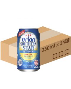 Asahi Orion Southern Star 南星啤酒 [日本進口] 350ml x24罐 順口暢快