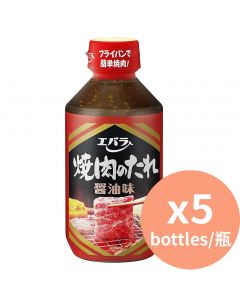 Ebara 醬油味 燒肉醬 [日本進口] 300gx5瓶