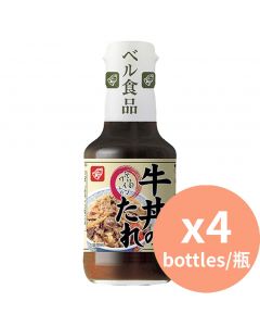 Bell Foods 牛肉蓋飯汁 [日本進口] 180g x4瓶