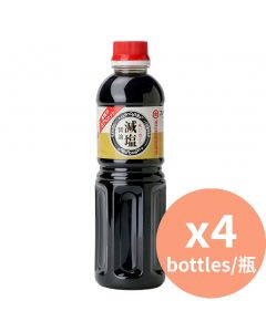 Fundodai 減鹽醤油 [日本進口] 500ml x4瓶