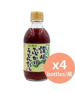 Takesan 讚岐烏冬醬汁 青柚子風味 [日本進口] 300ml x4瓶