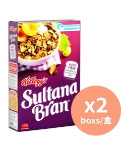 家樂氏 Kellogg's Sultana Bran 提子麥 早餐麥片 [澳洲進口] 420g x 2盒