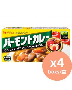 好侍 佛蒙特咖喱中辣 [日本咖哩] 230gx4盒