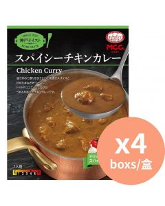 MCC 印度風味咖哩 [日本進口] 180gx4盒
