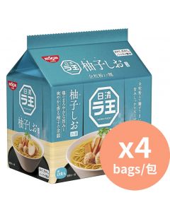 Nissin 拉王拉麵 [日本進口] 柚子鹽味 465g x4包