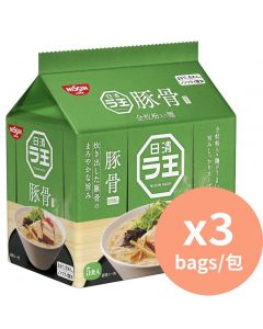 Nissin 拉王拉麵 [日本進口] 豚骨味 415g x3包