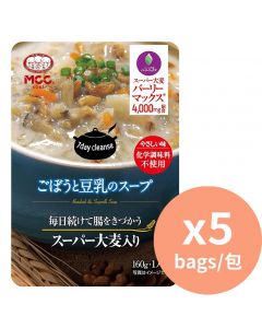 MCC 大麥牛蒡豆乳湯 [日本進口] 160gx5包