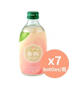 Tomomasu 白桃味梳打 [日本進口] 300mlx7瓶