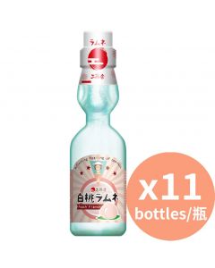 Kudosha 波子汽水桃味 [日本進口] 200mlx11瓶